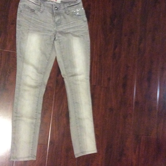 Gray jeans