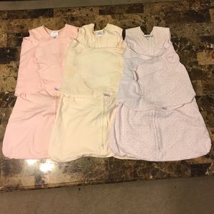 Bundle of Halo sleep sack swaddles