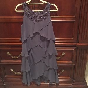 Beautiful Grey cocktail dress.