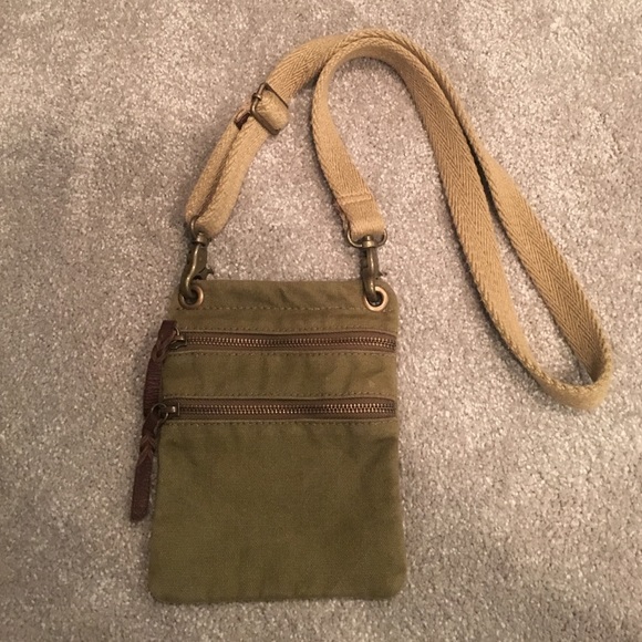 ALTERNATIVE army green satchel bag
