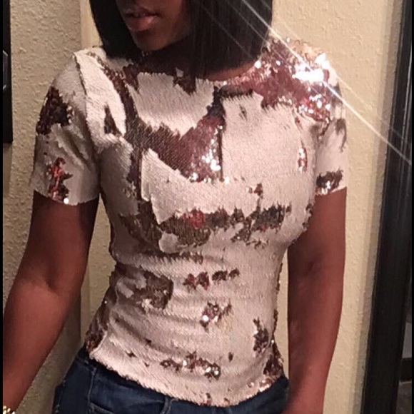 Sequin shirt