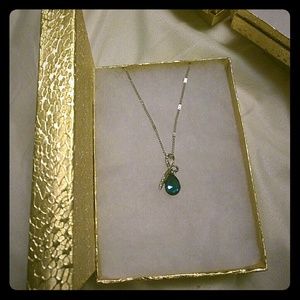 Water Drop Shaped Austrian Crystal Pendant