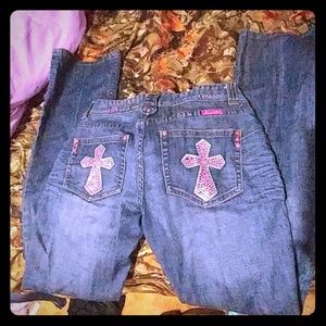 Rock and roll cowgirl jeans