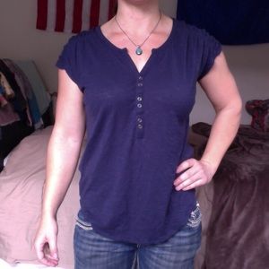 Lucky brand button tee