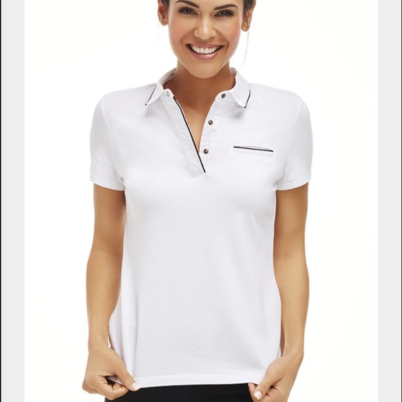 Fabletics white polo