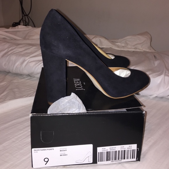 J. Crew Suede Pumps