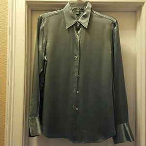 Silk dress shirt