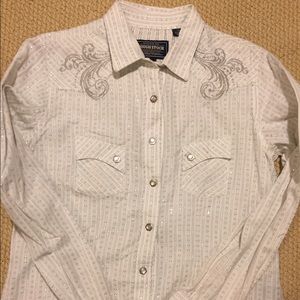 Beautiful western women's shirt beautiful detail
