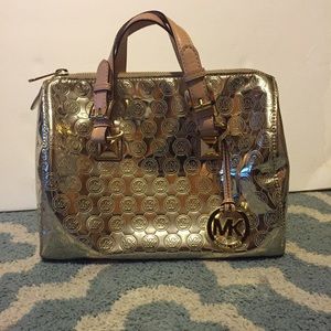 Michael Kors metallic mirror purse Michael Kors metallic mirror purse