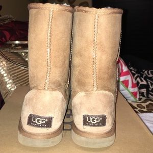 Tan UGG boots