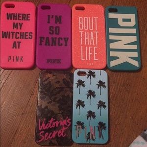 PINK/Victoria's Secret iPhone 5/5S Cases