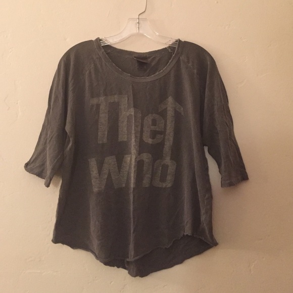 Junk Food Clothing Tops - Vintage The Who concert tee