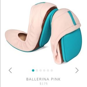 Tieks, size 6 (fits 6.5 too), ballerina pink