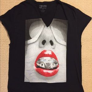 Fun and sexy hand cut T-shirt