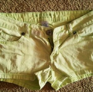 Arizona Jean Co. Yellow shorts