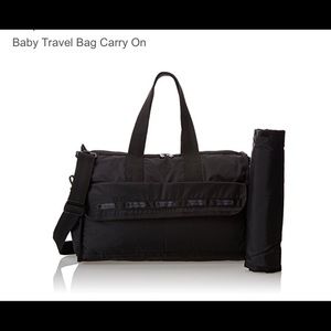 Lesportsac baby travel bag