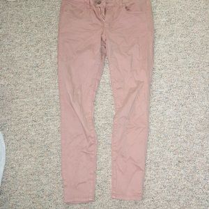 American Eagle blush jeans