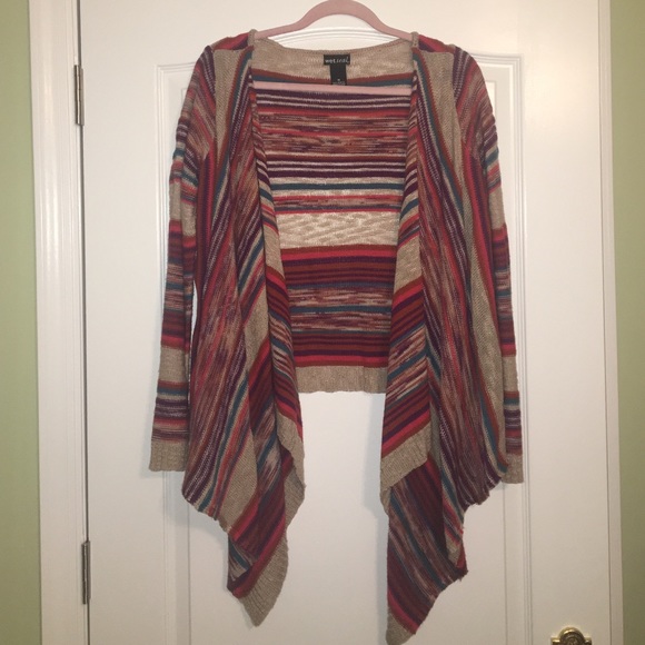 colorful striped sweater