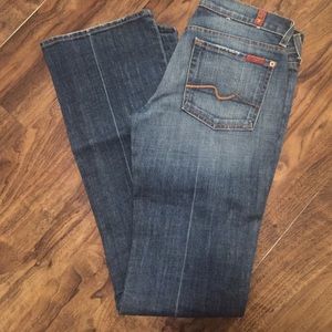 Seven for all mankind bootcut jeans