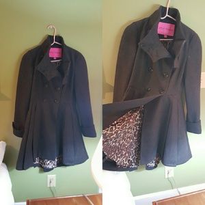 NWOT Dark grey peacoat LOWERED PRICE