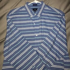 J crew striped button down