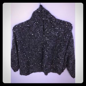 Express Sequined Cardigan 3/4 length