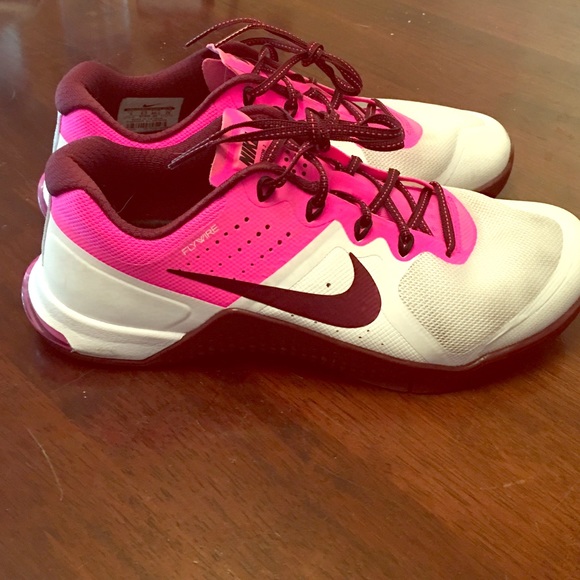 Nike Metcon 2 Pink and Wine Women's Crossfit
