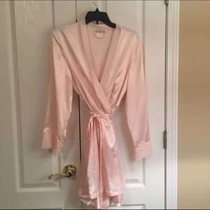 Linda Donatella Peach Champagne Bridesmaid Robe