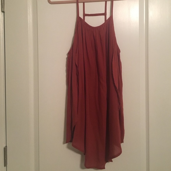 tank top with ladder back straps