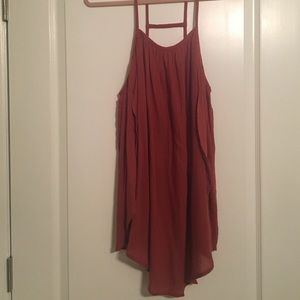 tank top with ladder back straps