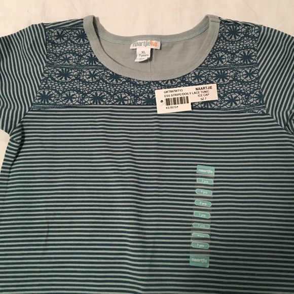 NWT NAARTJIE Kids Striped Shirt