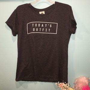 today's outfit t shirt