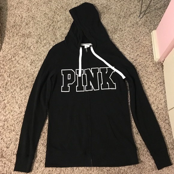 PINK black Zip up jacket