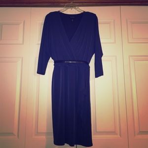 White House Black Market faux-wrap dress