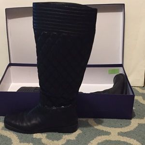 Stuart Weitzman black "Clute" boots