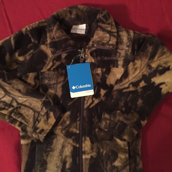 Boys Camouflage Columbia jacket