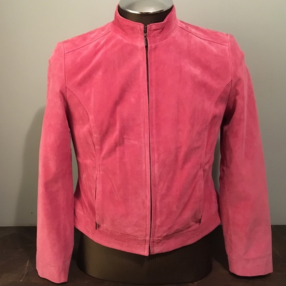 Pink Suede Jacket