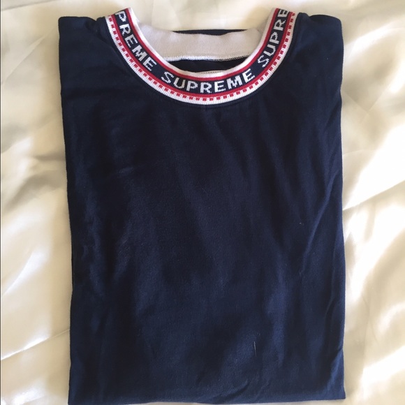 Supreme Collar tee