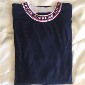 Supreme Collar tee