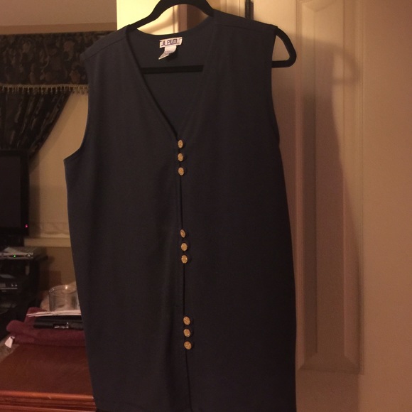 Navy vest - size xl