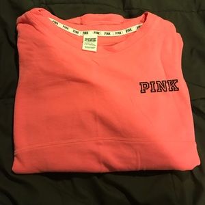 PINK loose crew neck.