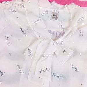 LC Lauren Conrad Tops - Minnie Rocks the Dots Sheer Blouse LC Lauren Conrad Tops - Minnie Rocks the Dots Sheer Blouse