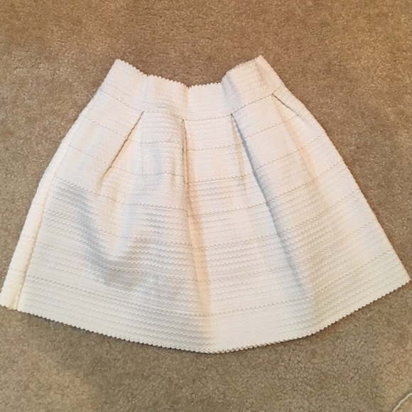 White skirt