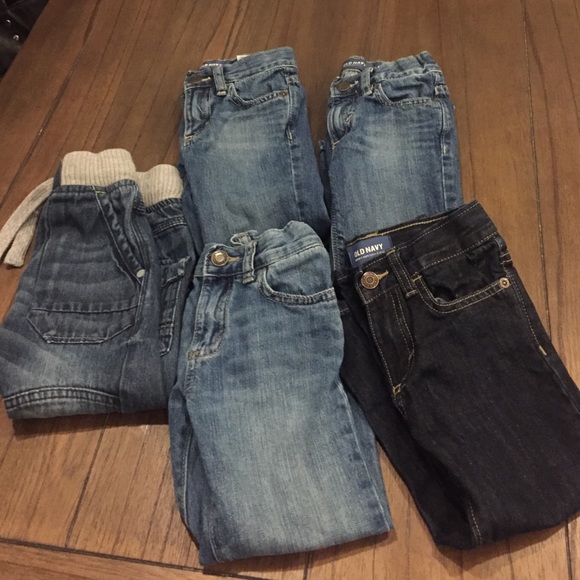 3T Boys Jeans 5 pair bundle