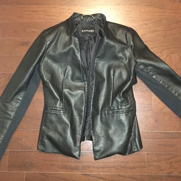 Express Faux Leather Jacket