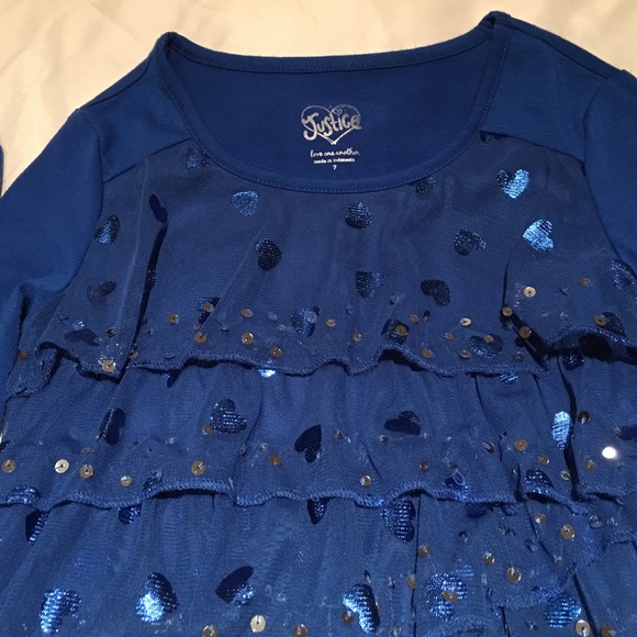 JUSTICE Ruffle Top - Picture 2 of 4