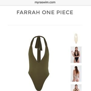 MYRA SWIM FARRAH 1 PIECE