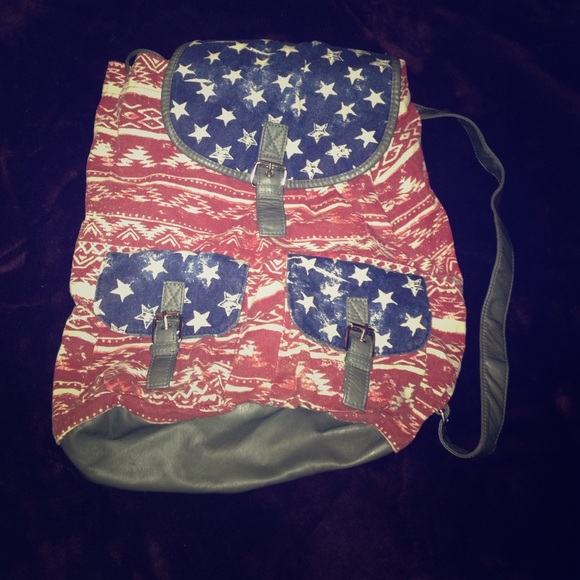 American flag backpack 🇺🇸