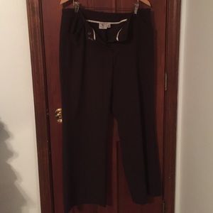 Brown dress pants