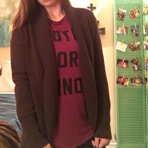 Neiman Marcus Cashmere Open Cardigan